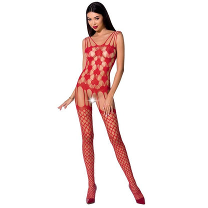 PASSION - DONNA BS067 BODYSTOCKING NERO TAGLIA UNICA