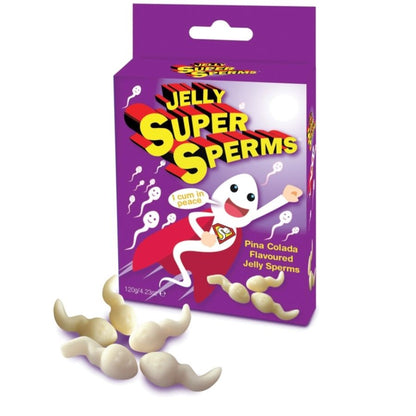 SPENCER & FLEETWOOD - JELLY SUPER SPERM GOMMIES FORMA SPERMA 120 GR