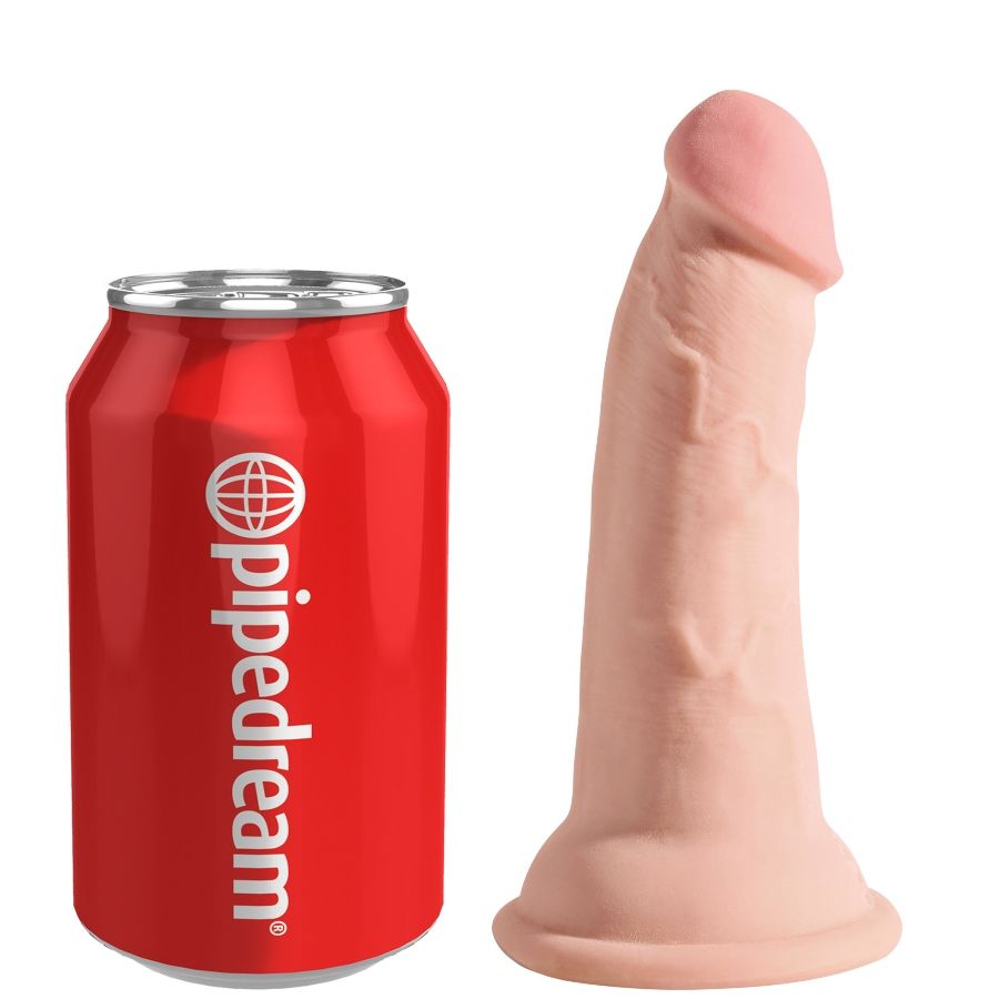 KING COCK - DILDO TRIPLA DENSIT 13 CM