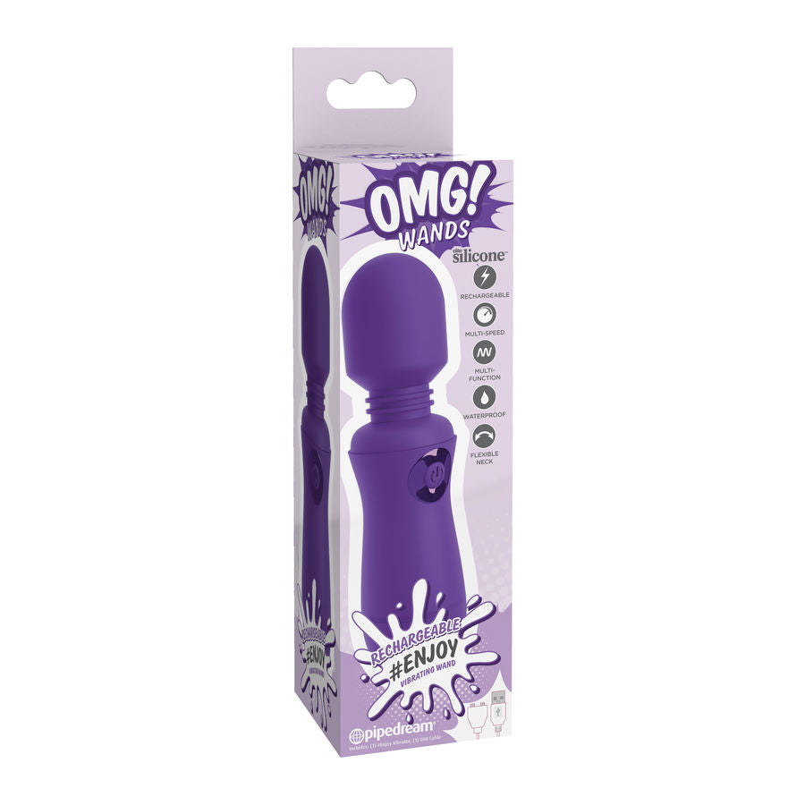 OMG - ENJOY VIBRATOR WAND LILLA