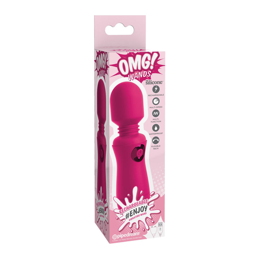 OMG - ENJOY VIBRATOR WAND ROSA