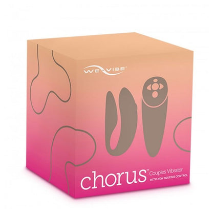 WE-VIBE - VIBRATORE CHORUS PER COPPIA CON SQUEEZE CONTROL ROSA