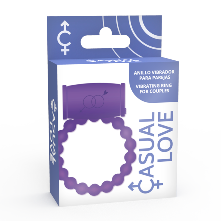 CASUAL LOVE - ANELLO VIBRATORE PER 25 COPPIE VIOLA