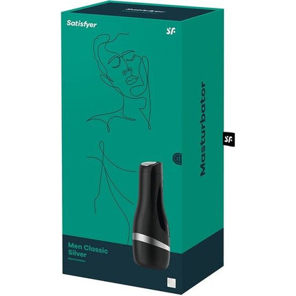 SATISFYER - MASTURBADOR CLASSICO ARGENTO DA UOMO