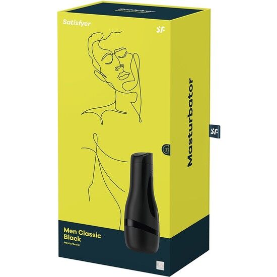 SATISFYER - MASTURBADOR CLASSICO ARGENTO DA UOMO