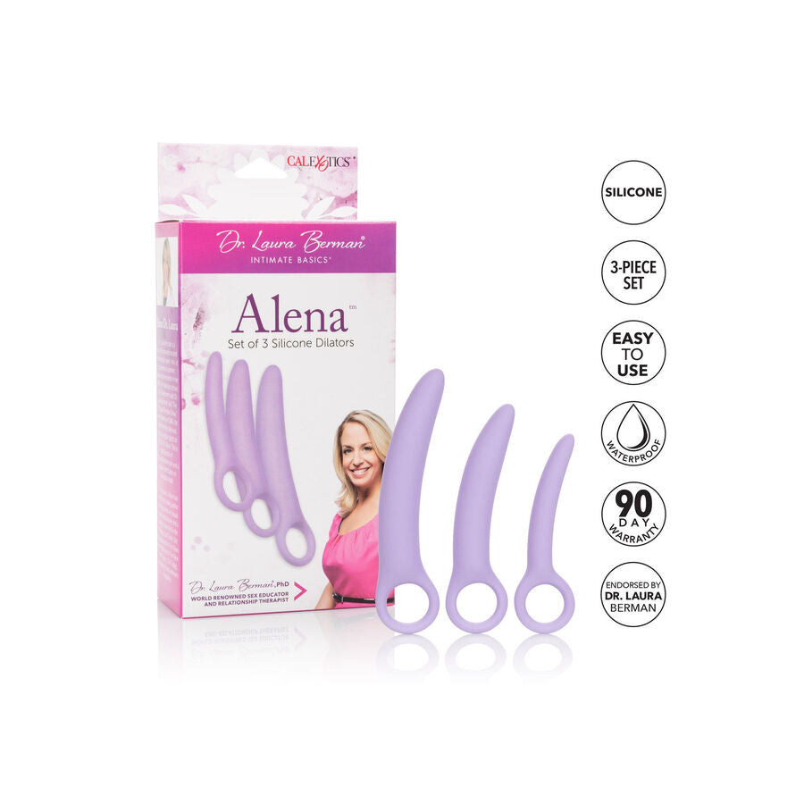 CALEXOTICS - DR LAURA BERMAN ALENA SET DI 3 DILATORI IN SILICONE