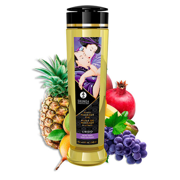 SHUNGA - OLIO DA MASSAGGIO EROTICO LIBIDO 240 ML