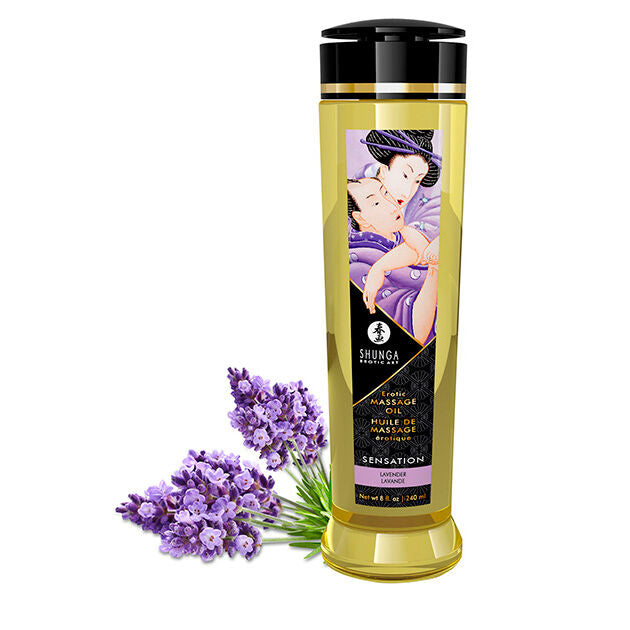 SHUNGA - OLIO DA MASSAGGIO EROTICO SENSAZIONALE 240 ML