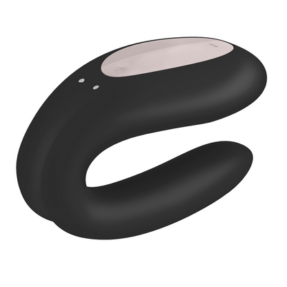 SATISFYER - DOUBLE JOY CON APP NERO