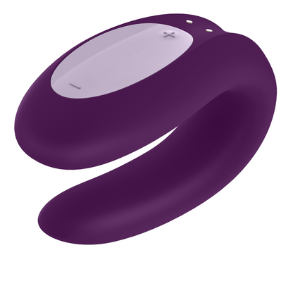 SATISFYER - DOUBLE JOY CON APP NERO