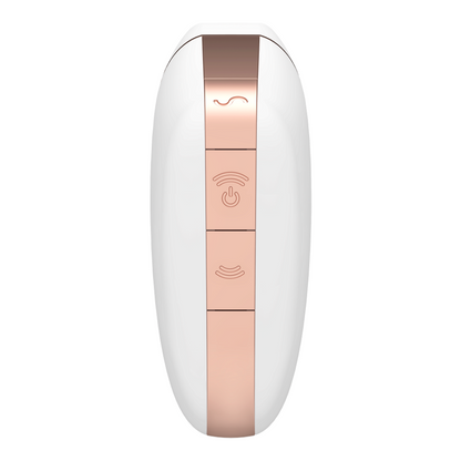 SATISFYER - STIMOLATORE E VIBRATORE TRIANGOLO LOVE NERO