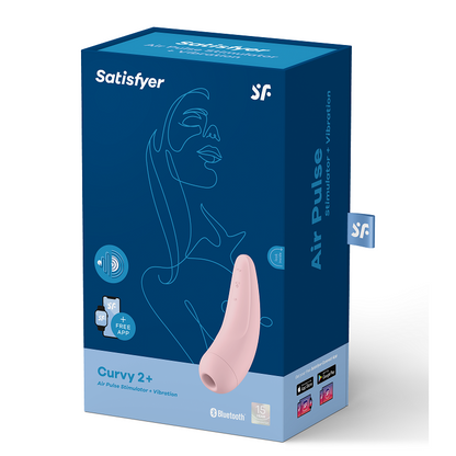 SATISFYER - CURVY 1 + ROSSO ROSA