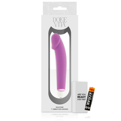 DOLCE VITA - REALISTIC PURPLE SILICONE