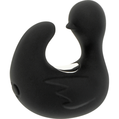 BLACK&SILVER - DUCKYMANIA DITALE RICARICABILE STIMOLANTE D'ANATRA IN SILICONE