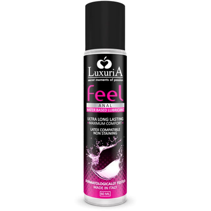 INTIMATELINE - LUXURIA FEEL LUBRIFICANTE ANALE A BASE ACQUA 60 ML