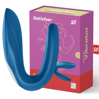 SATISFYER - PARTNER TOY WHALE VIBRATOR STIMOLANTE ENTRAMBI I PARTNER EDIZIONE 2020