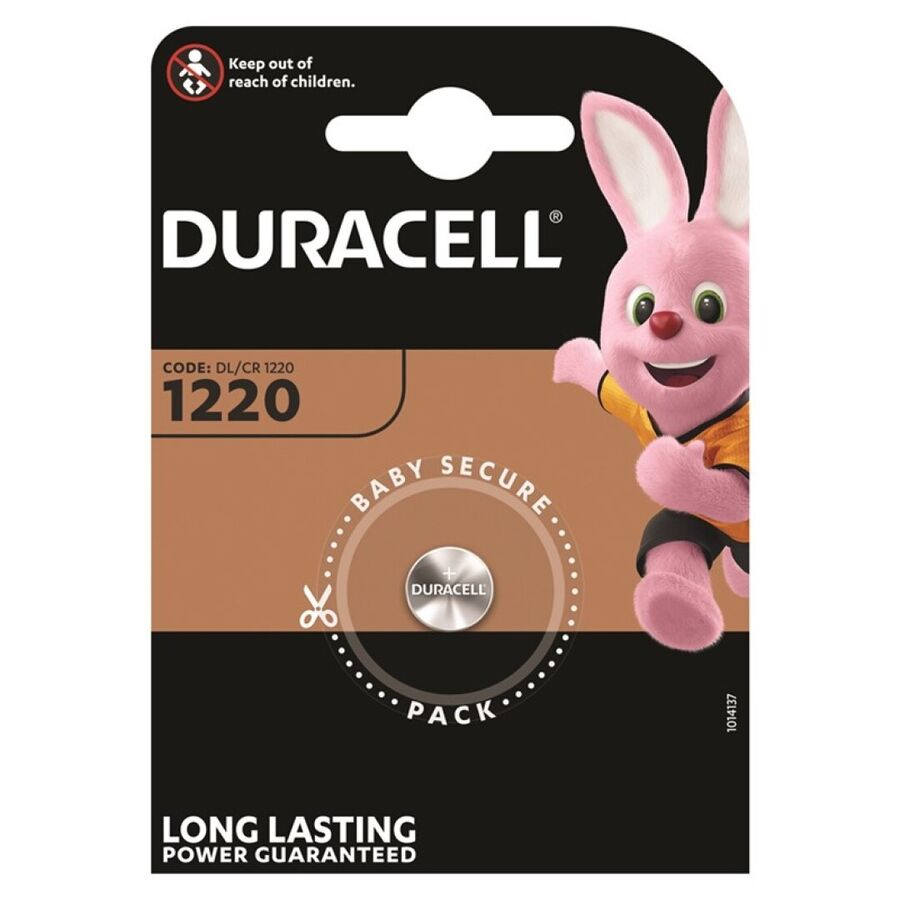 DURACELL - BATTERIA BOTON LITIO CR1220 3V 1UNIT