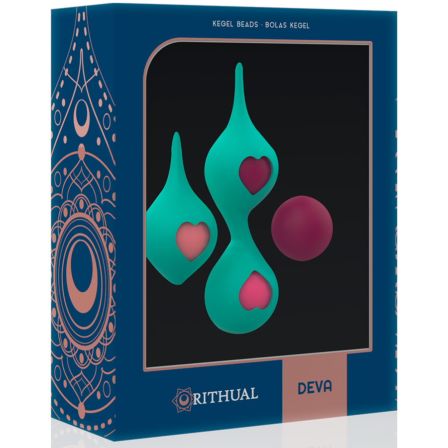 RITHUAL - SET I DI ALLENAMENTO PELVICO DEVA AQUA GREEN