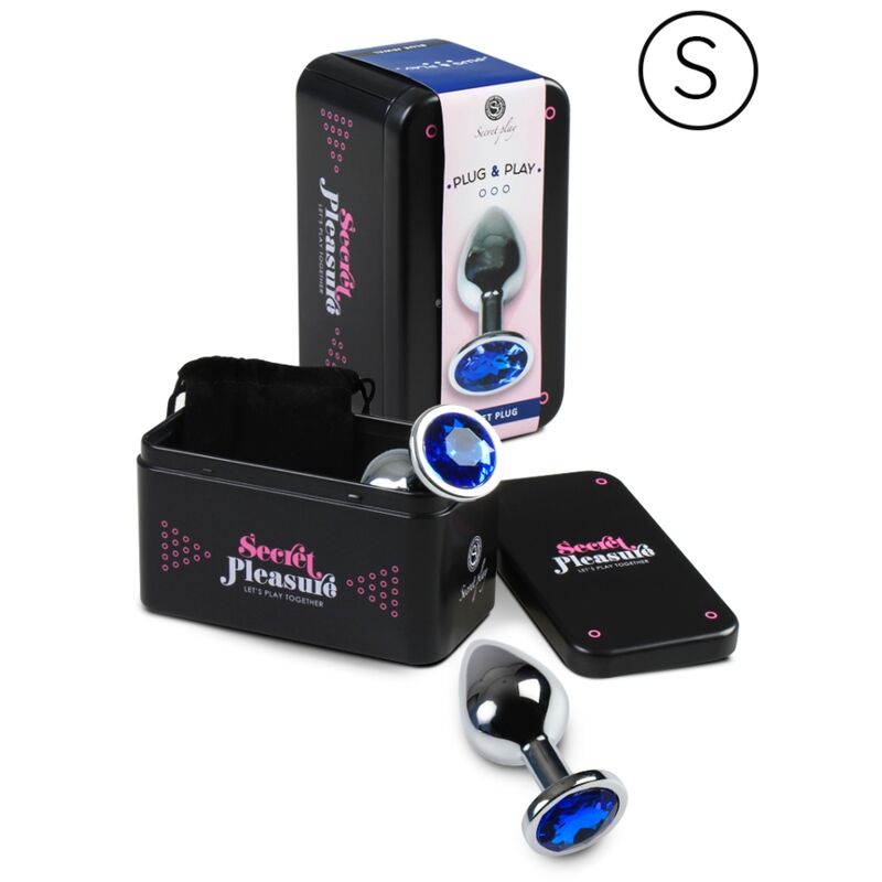 SECRETPLAY - PLUG ANALE BLU S