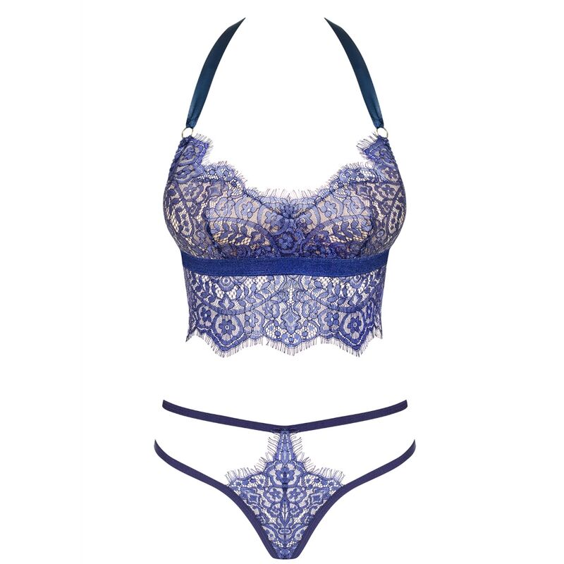 OBSESSIVE - FLOWLACE SET DUE PEZZI L/XL