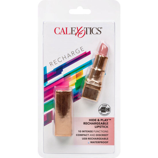 CALEXOTICS - BALA ROSSETTO RICARICABILE HIDE & PLAY ROSA TENERO