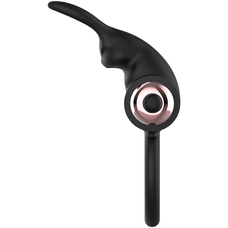 COQUETTE TOYS - ANELLO DA CAZZO CON VIBRATORE NERO/ORO