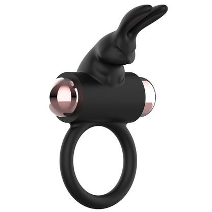 COQUETTE TOYS - ANELLO DA CAZZO CON VIBRATORE NERO/ORO