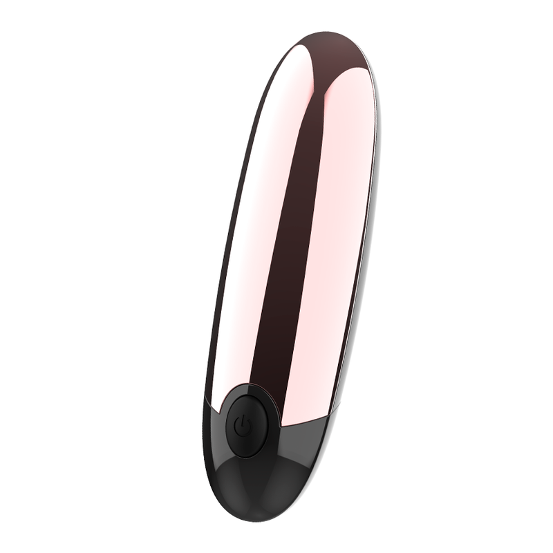 COQUETTE TOYS - VIBRATOR ROSSETTO RICARICABILE NERO/ORO