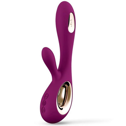 LELO - SORAYA VIBRATORE WAVE RABBIT DEEP ROSE