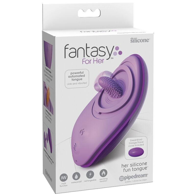 FANTASY FOR HER - LINGUA DIVERTENTE IN SILICONE VIOLA