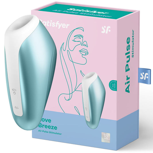 SATISFYER - LOVE BREEZE SUCCIONADOR BLU GHIACCIO