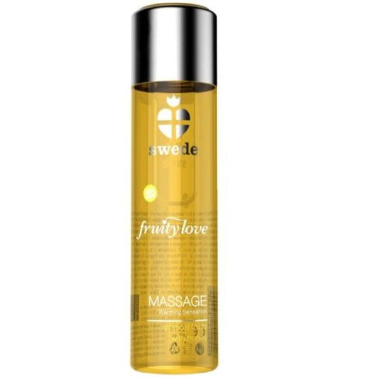 SWEDE - FRUITY LOVE OLIO DA MASSAGGIO EFFETTO RISCALDANTE FRUTTATO TROPICALE AL MIELE 60 ML