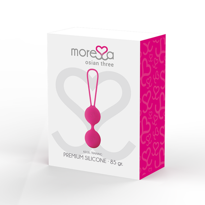 MORESSA - OSIAN TRE PREMIUM SILICONE ROSA