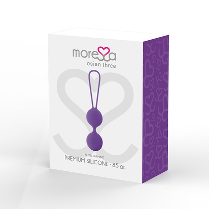 MORESSA - OSIAN TRE PREMIUM SILICONE LILLA