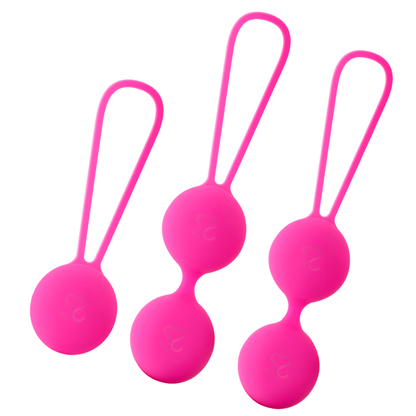 MORESSA - SET OSIAN PREMIUM SILICONE ROSA (Osian One - 51 g | Osian Two - 101 g | Osian Three 85 g)