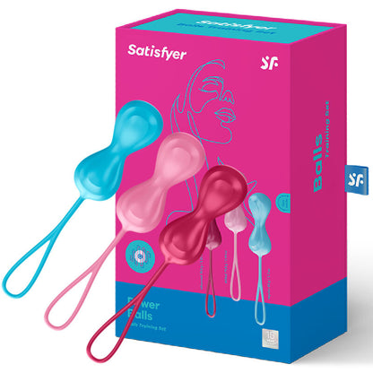 SATISFYER - SET DA ALLENAMENTO LOVEBALLS 1