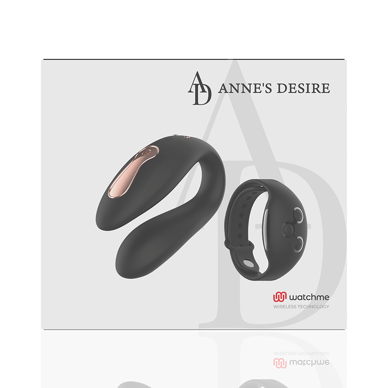 ANNE'S DESIRE - DUAL PLEASURE TECNOLOG A WATCHME NERO