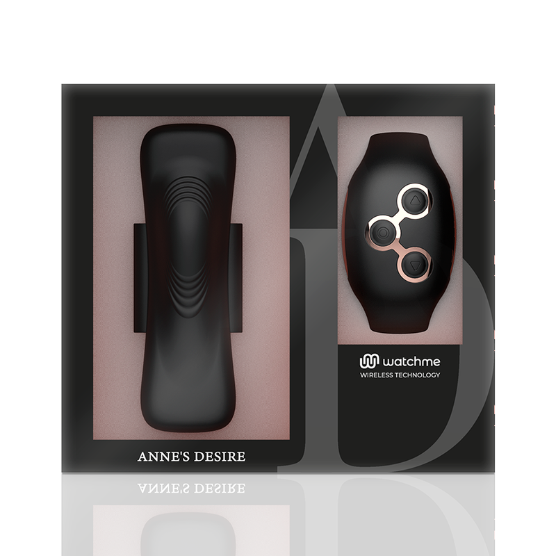 ANNE'S DESIRE - PANTY PLEASURE TECNOLOG A WATCHME NERO/ORO