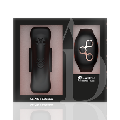 ANNE'S DESIRE - PANTY PLEASURE TECNOLOG A WATCHME NERO/ORO