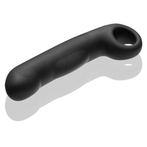 ELECTRASTIM - DILDO IN SILICONE NERO OVID