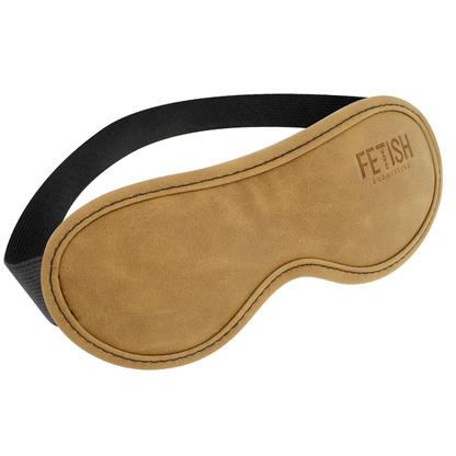 FETISH SUBMISSIVE ORIGEN - MASCHERA VEGANA IN PELLE CON FODERA IN NEOPRENE