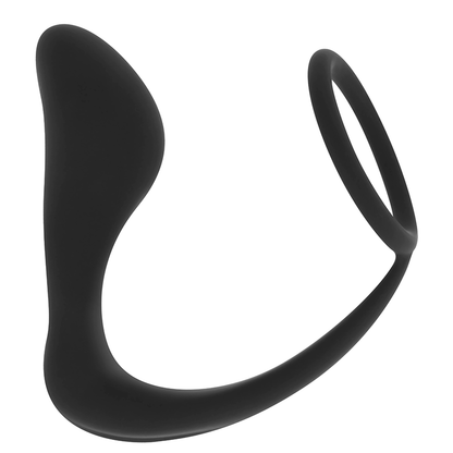 OHMAMA - PLUG ANALE IN SILICONE CON ANELLO 10,5 CM