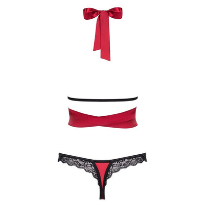 OBSESSIVE - SENSUELIA SET DUE PEZZI ROSSO XXL