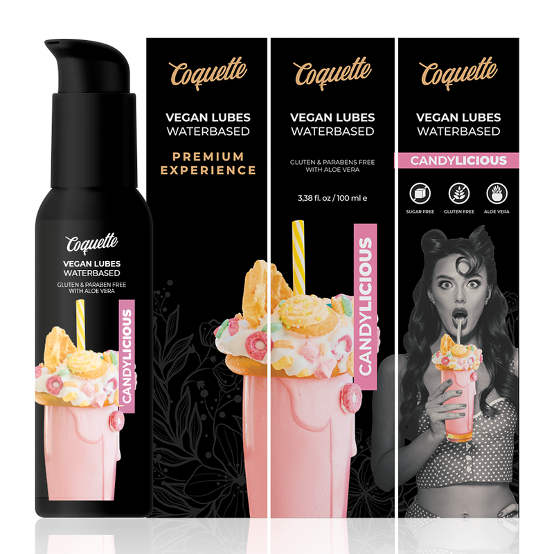 COQUETTE CHIC DESIRE - ESPERIENZA PREMIUM LUBRIFICANTE VEGANO CANDYLICIOUS 100ML