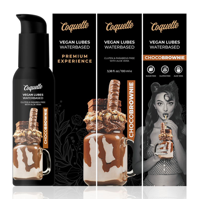 COQUETTE CHIC DESIRE - LUBRIFICANTE VEGANO AL CHOCOBROWNIE ESPERIENZA PREMIUM 100ML