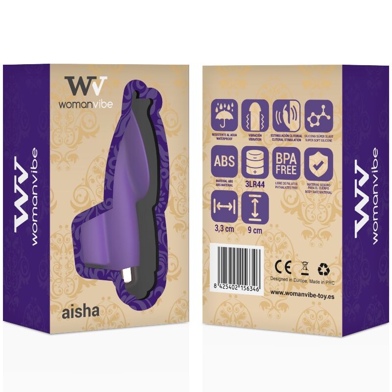 WOMANVIBE - DITO STIMOLATORE AISHA IN SILICONE