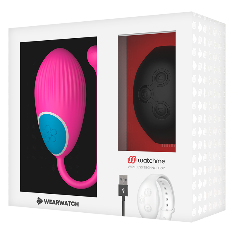 WEARWATCH - TECNOLOGIA WATCHME TELECOMANDO UOVO FUCSIA / JET