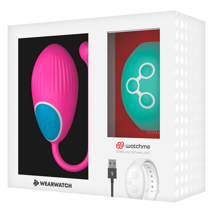 WEARWATCH - TECNOLOGIA WATCHME TELECOMANDO UOVO FUCSIA / ACQUA DI MARE