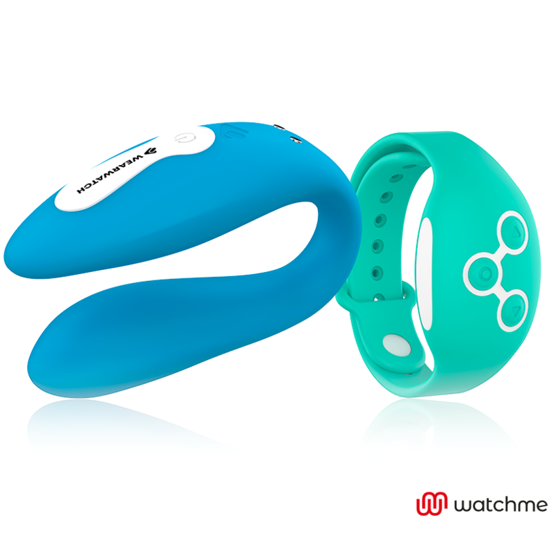 WEARWATCH - VIBRATORE WATCHME A DOPPIA TECNOLOGIA INDIGO/ACQUA DI MARE