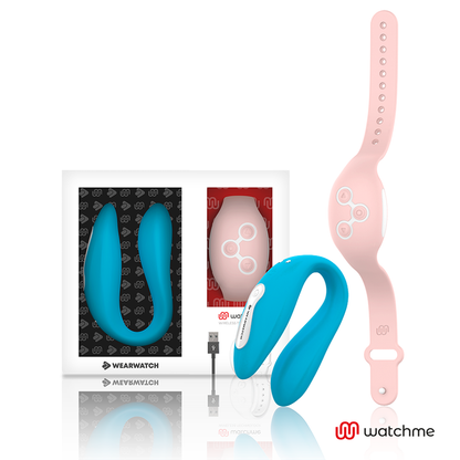 WEARWATCH - WATCHME VIBRATORE A DOPPIA TECNOLOGIA INDIGO / ROSA